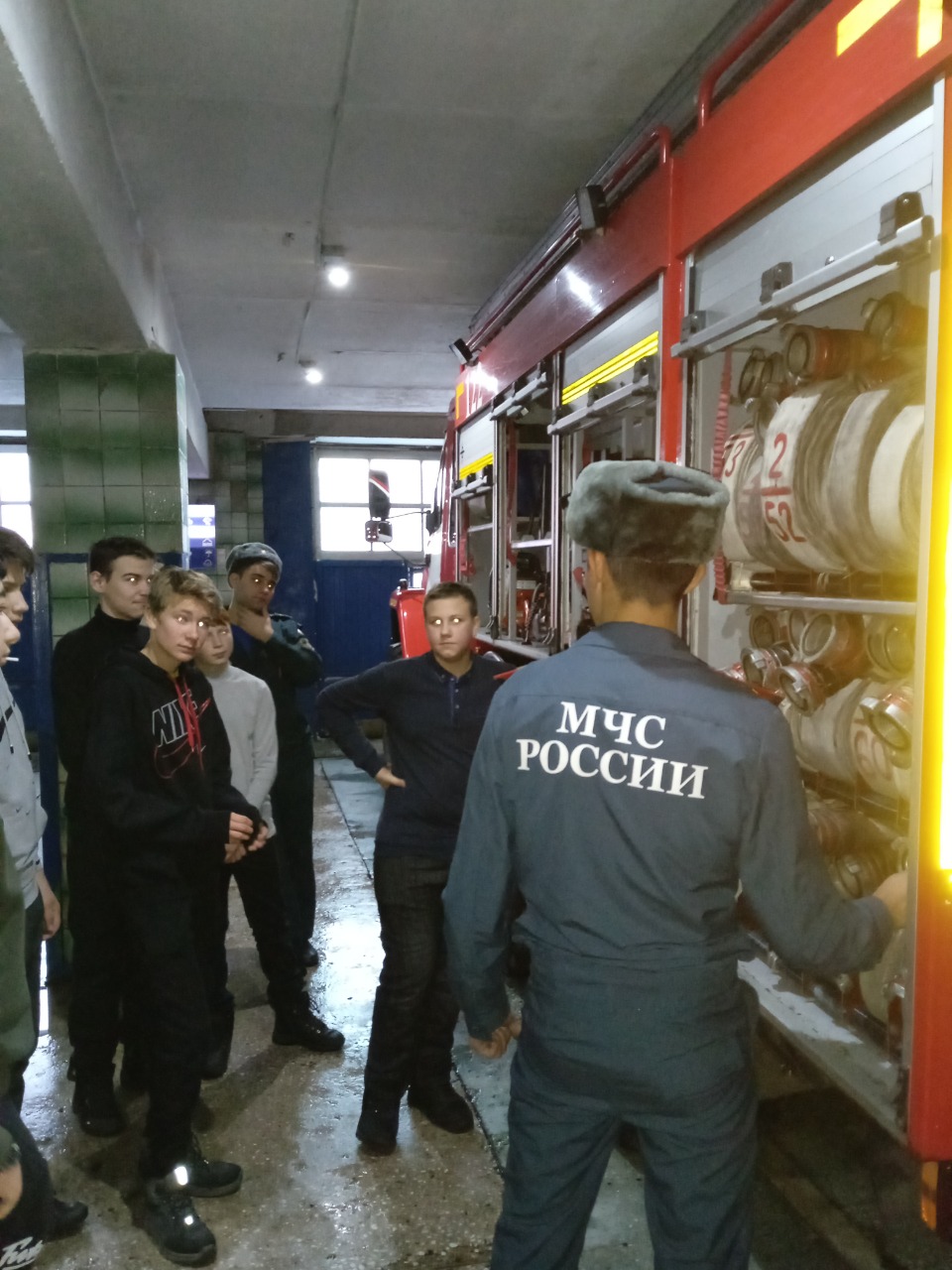 Экскурсия в Пожарно-спасательной части № 2 г. Барнаула