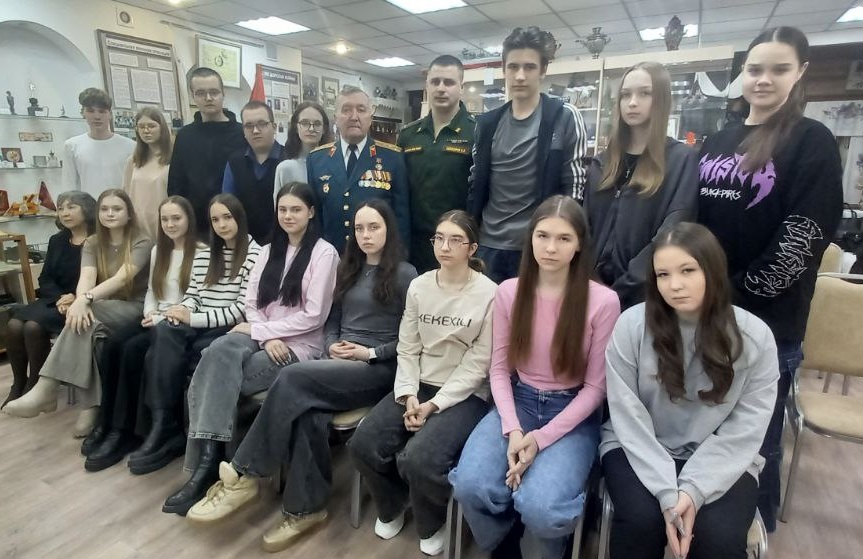 Встреча – Урок мужества.