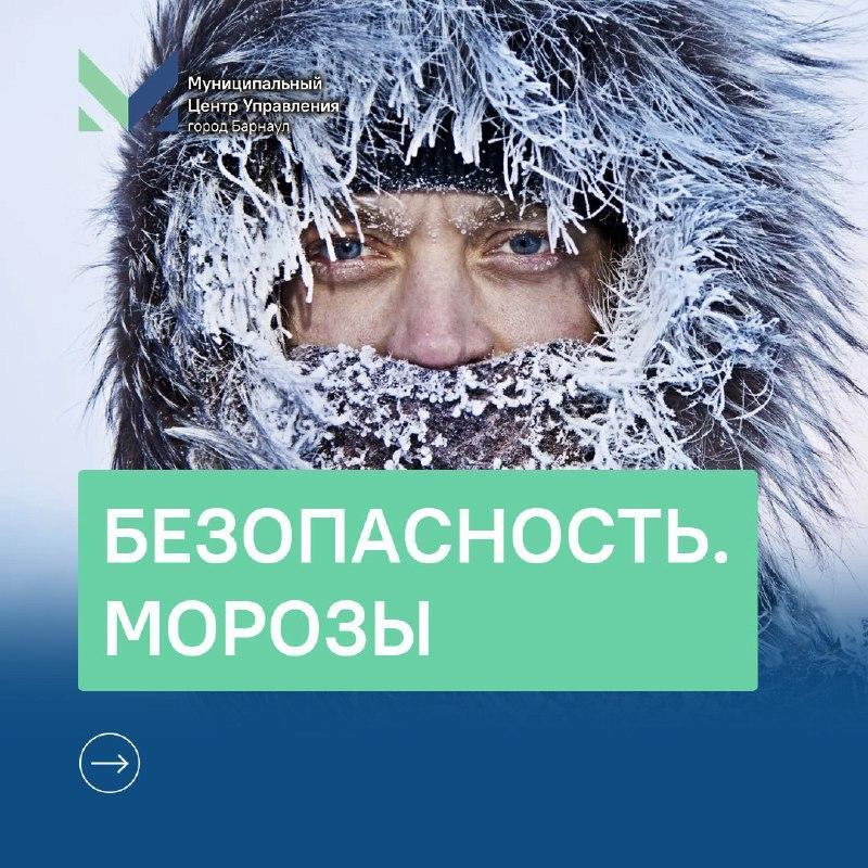 ❄️ В Барнаул пришли морозы.